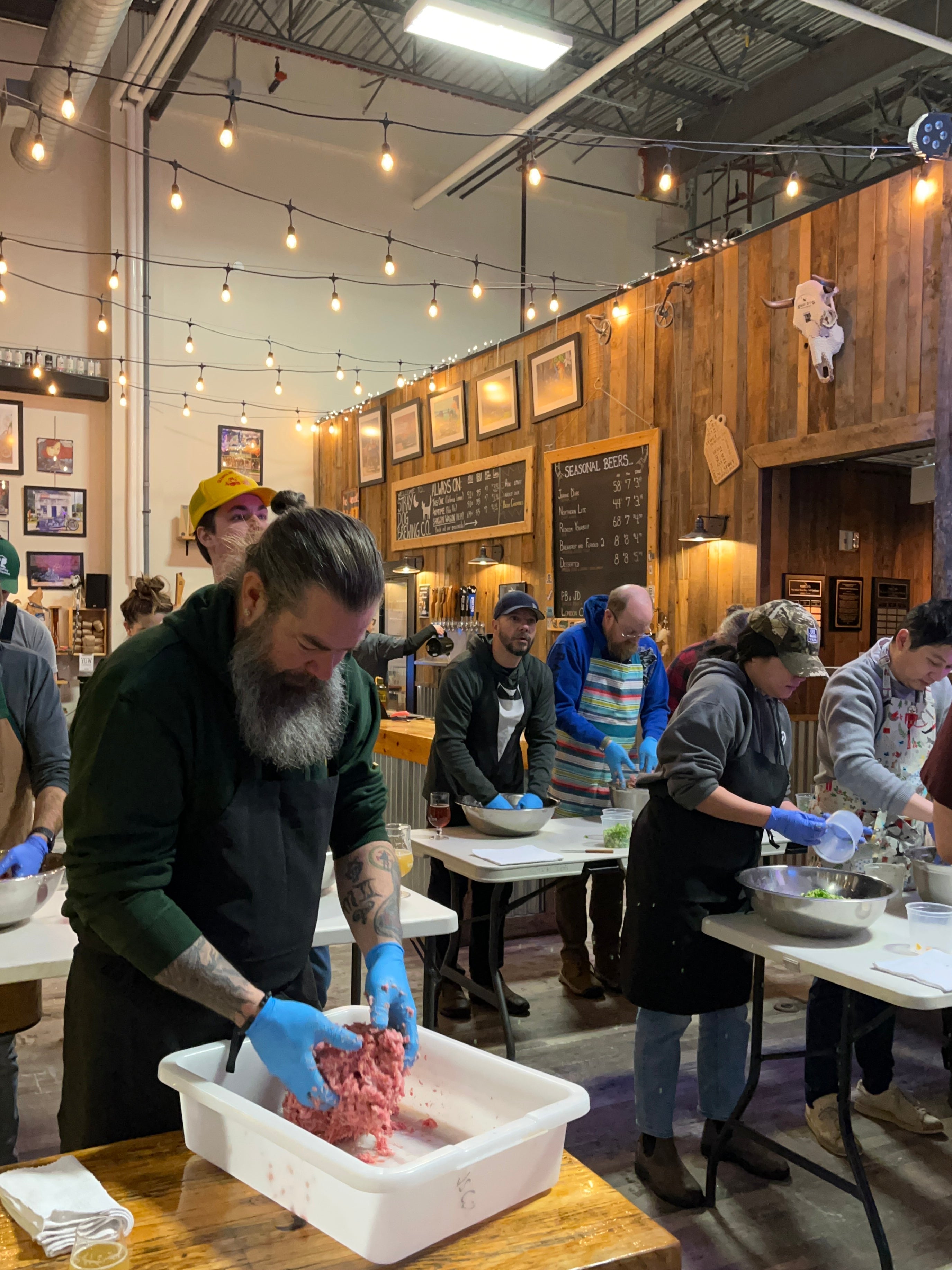 Sausage Making Workshop at Stray Dog - Tuesday October 28 at 7pm